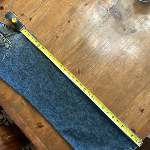 7 For All Mankind/The Great China Wall Vintage embellished embroidered jeans 30 - Picture 8 of 15